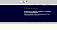 Desktop Screenshot of mbmwebsite.com